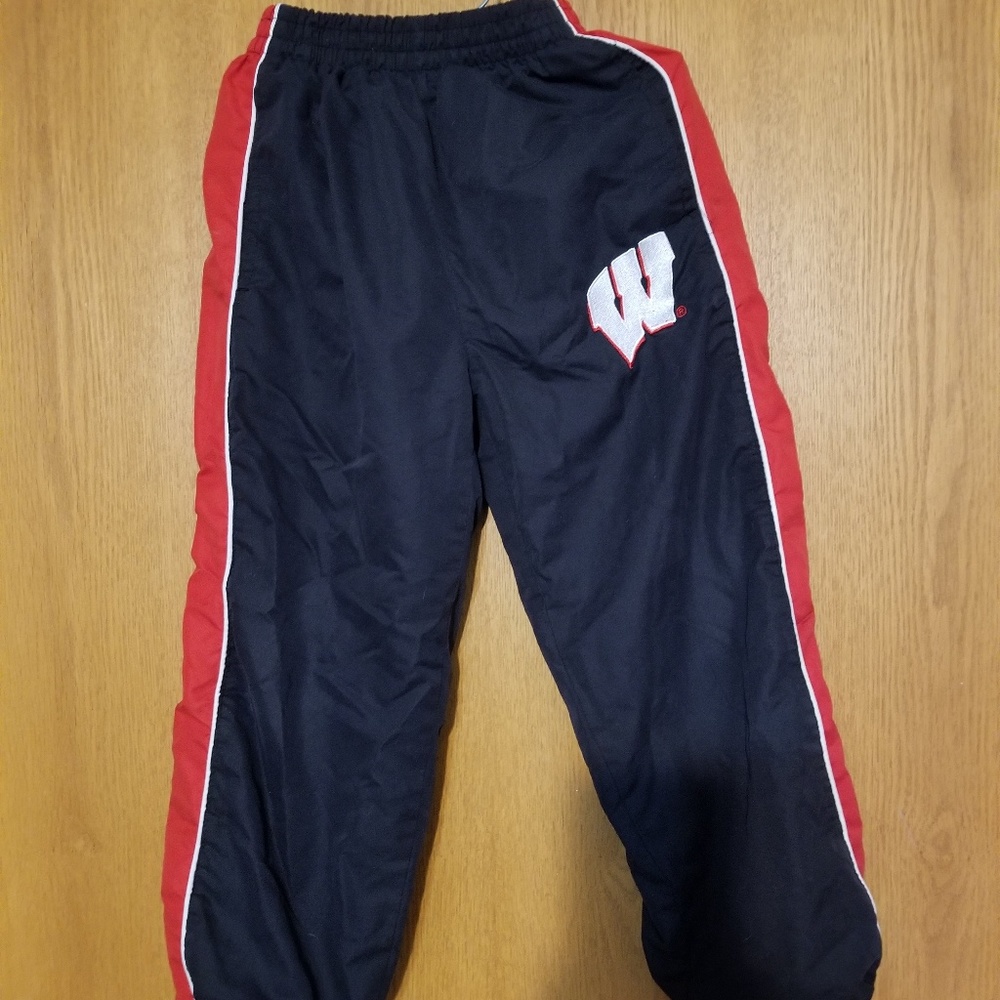 Wisconsin Badgers Boys Size 8 Pants